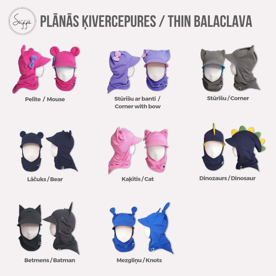 Thin Balaclava Variations