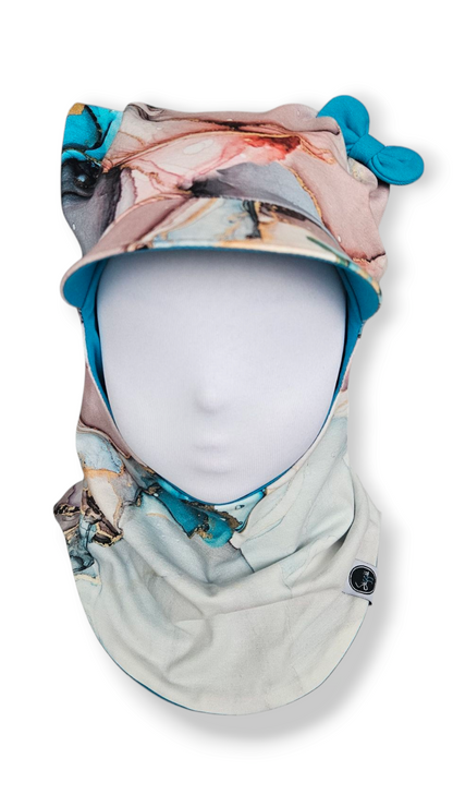 Balaclava Corner Visor Hat - Marble