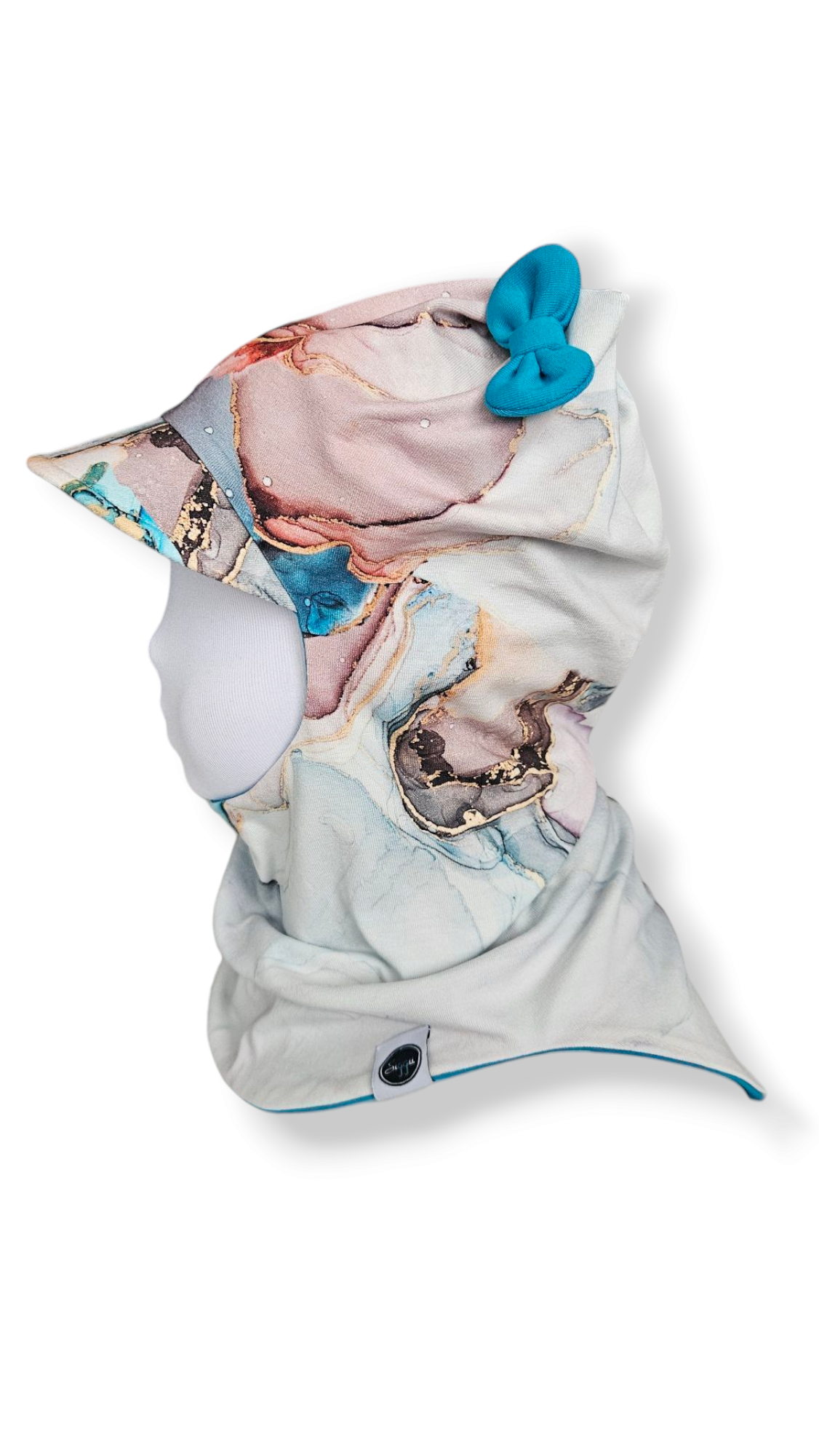 Balaclava Corner Visor Hat - Marble