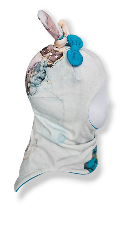 Balaclava Knotted Hat - Marble