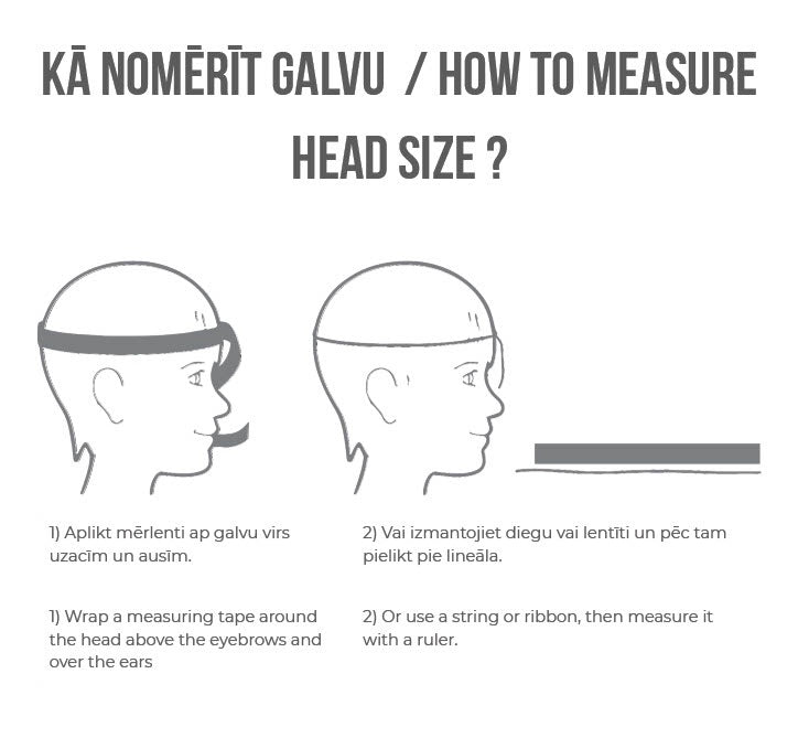 How To Measure Head Size