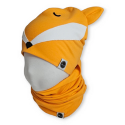 Hat & Tube Scarf Set - Fox