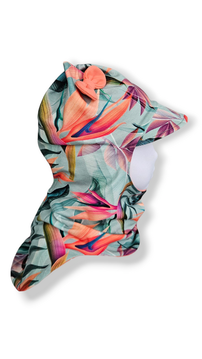 Balaclava Corner Visor Hat - Exotic