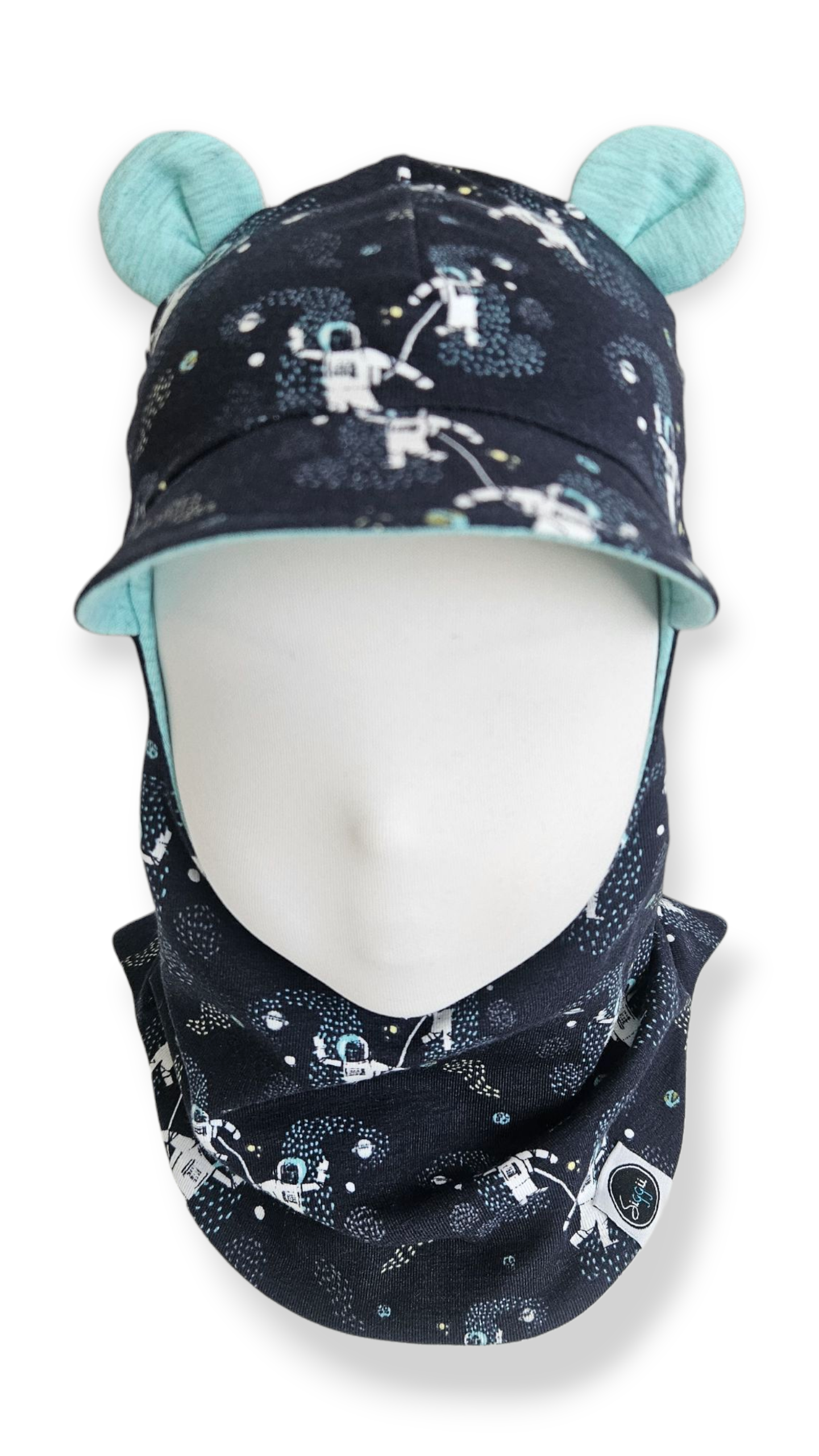 Balaclava Bears Visor Hat - Space