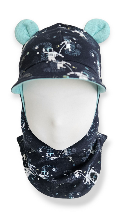 Balaclava Bears Visor Hat - Space