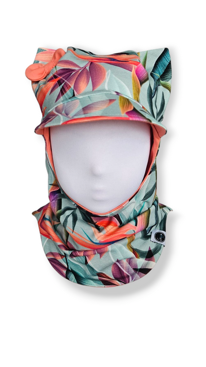 Balaclava Corner Visor Hat - Exotic