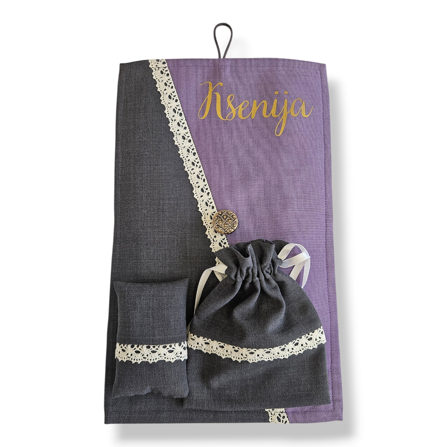 Special Waldorf Crayon Case Set With Name / Number 18
