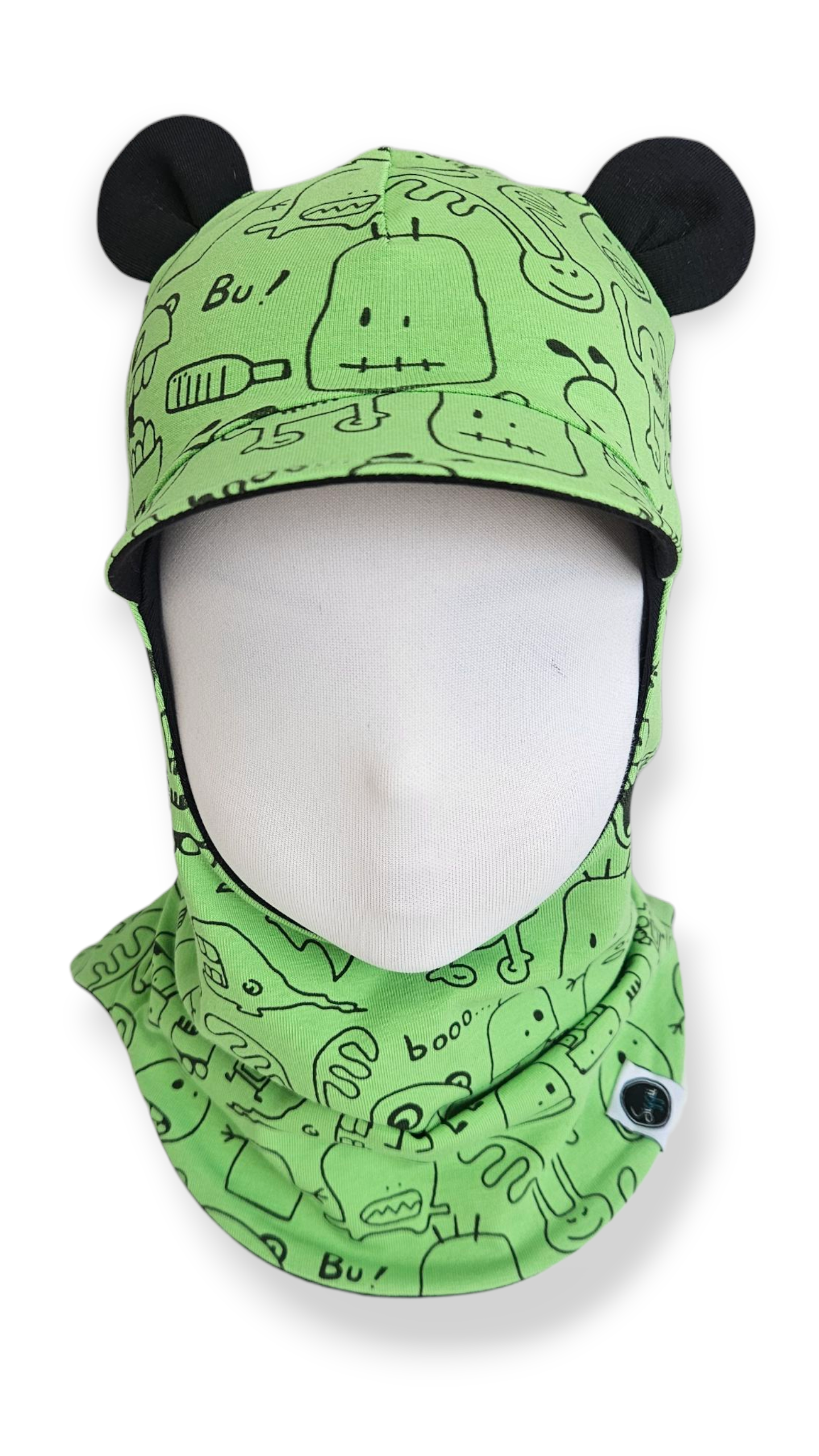 Balaclava Bear Visor Hat - Faces